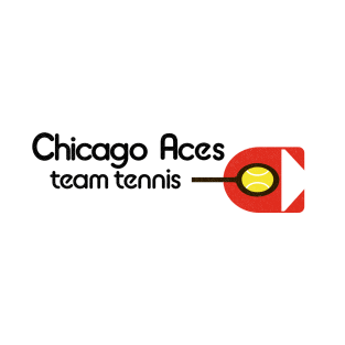 Defunct Chicago Aces WTT Team Tennis 1975 T-Shirt