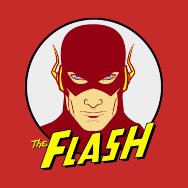 The Flash face - Flash Gordon - T-Shirt | TeePublic