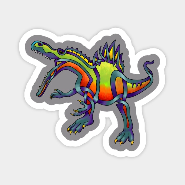 Spinosaurus Magnet by KnotYourWorld4