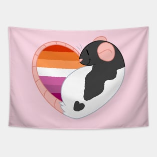 Lesbian Pride Rat Tapestry