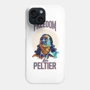 Freedom for Leonard Peltier Phone Case