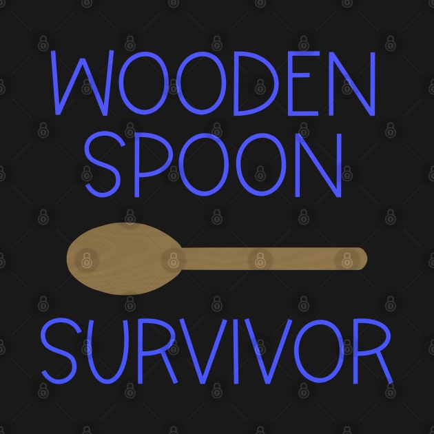 Wooden Spoon Survivor by JM's Designs