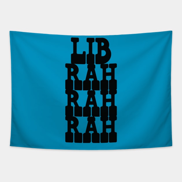 Libra Rah Rah Rah Tapestry by 80east Design