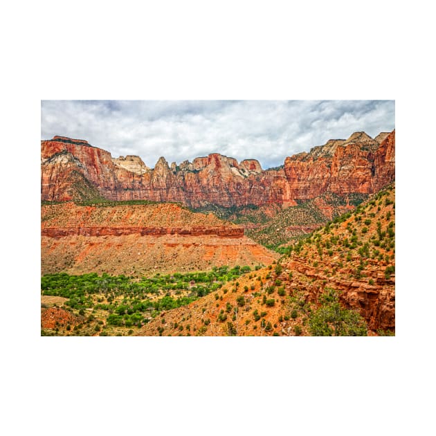 Watchman Trail View, Zion National Park by Gestalt Imagery