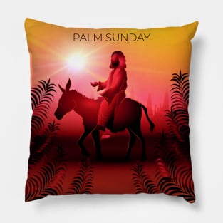 Palm Sunday Merch | Jesus Christ | Newest Easter Design Pillow