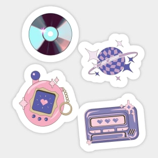 Y2k Retro Aesthetic Stickers Cool 2000s Cyber Trend Stickers - Temu Canada