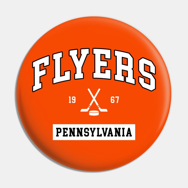 The Flyers Pin by CulturedVisuals