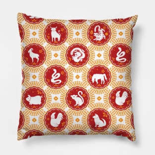 Lunar Zodiac Pillow