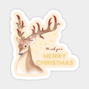 We Wish You A Merry Christmas Magnet