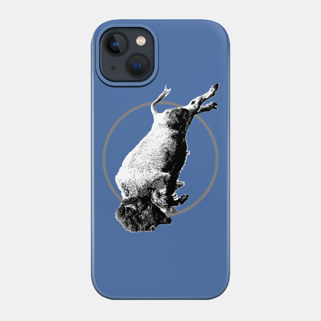 Buffalo Jump - Buffalo - Phone Case