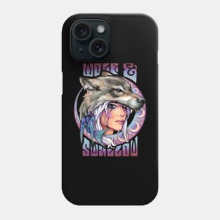 Wolf & Swallow - Art Nouveau [OPALINE] Phone Case