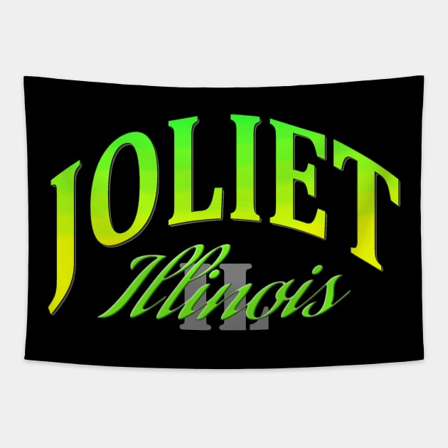 City Pride: Joliet, Illinois Tapestry by Naves