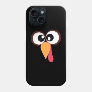 turkey face Phone Case