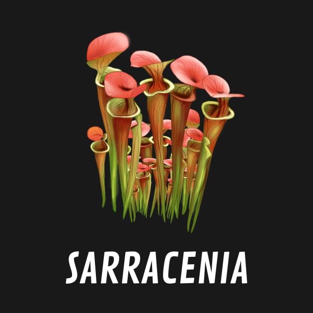 Carnivorous Plant Gift Sarracenia Flava by Venus Fly Trap Shirts