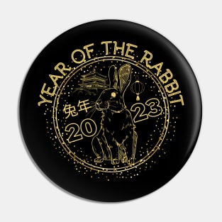 Chinese New Year 2023, Year Of The Rabbit 2023 Pin