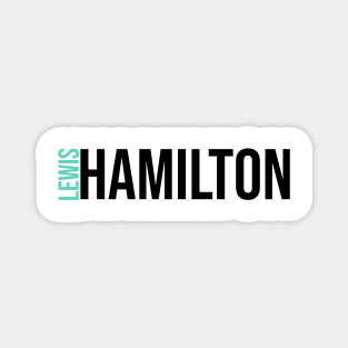 Lewis Hamilton Driver Name - 2022 Season Magnet