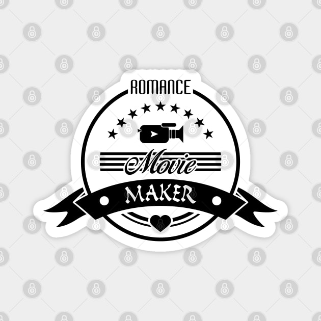 04 - Romance Movie Maker Magnet by SanTees