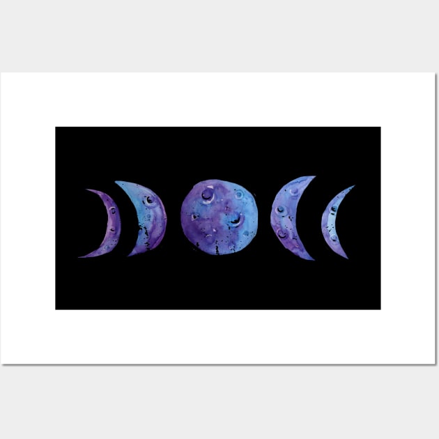 Moon Phases by Pretty Pixels