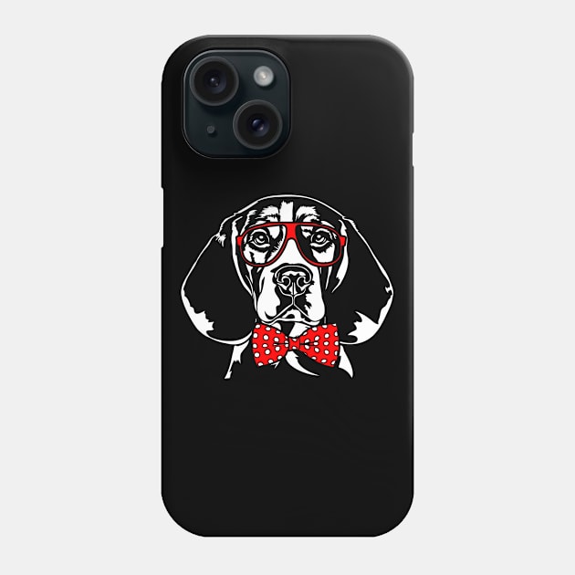 Beagle cute dog mom lover Phone Case by wilsigns