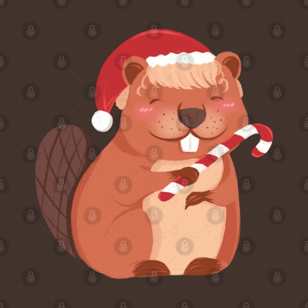 MERRY BEAVER by Catarinabookdesigns