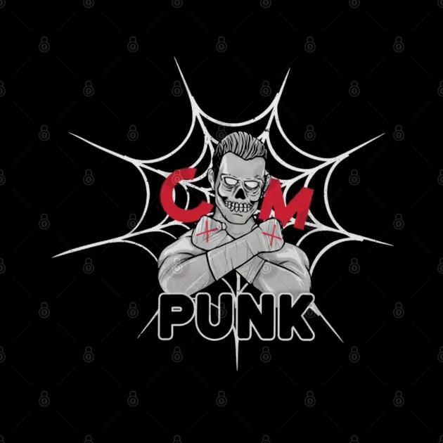 CM Punk Skeleton Web by Holman