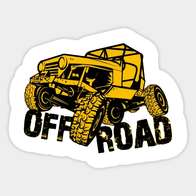 Off Road 4x4 Jeep Truck Trucking Vehicle Gift 4x4 Sticker Teepublic
