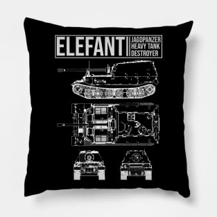 ELEFANT HEAVY TANK DESTROYER Pillow