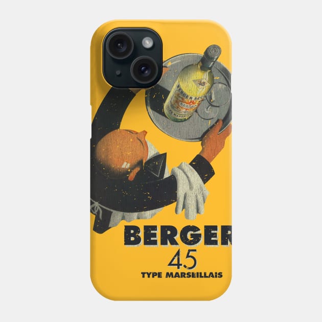 Berger 45 Type Marseillais Wine Phone Case by JCD666