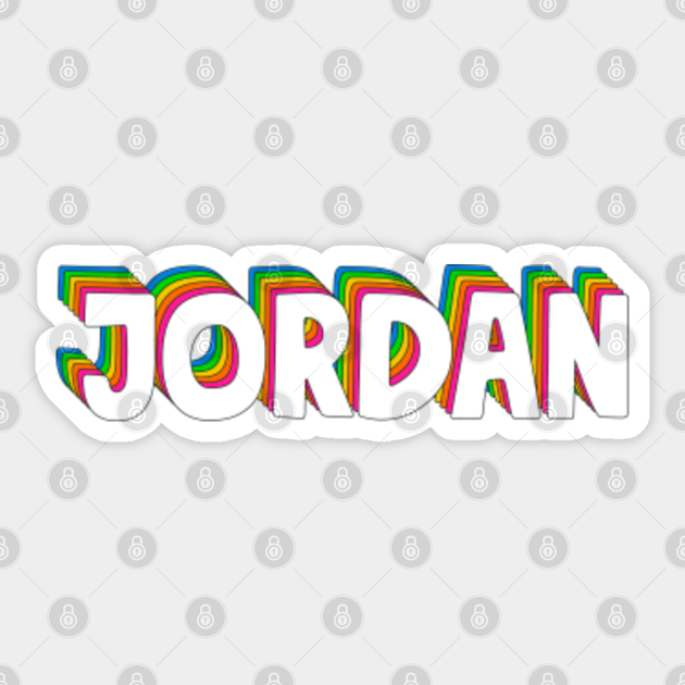 rainbow jordan shirt