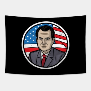 Richard Nixon Tapestry