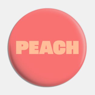 Peach Fuzz Pantone Color of the Year 2024 Pin