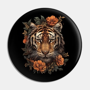 Tiger Stealthy Saunters Pin