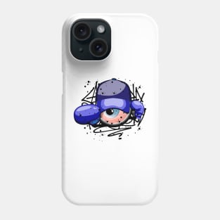 Boxing Monster Eye Blue team Phone Case