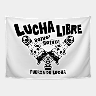 LUCHA LIBRE#30mono Tapestry