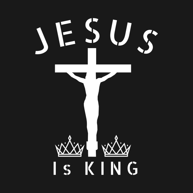 Jesus is king by Mr.Dom store