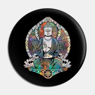 Cosmic Gautama Buddha Pin