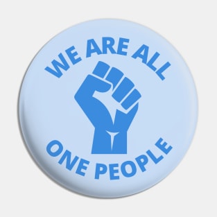 We Are All One People, Support Ukraine, Stand With Ukraine Pin