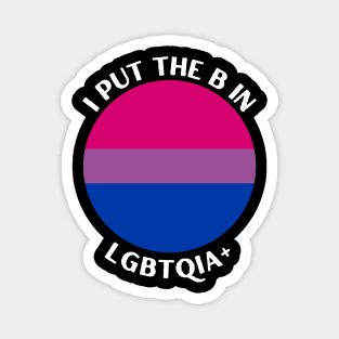 Bisexual Pride Identity LGBTQIA Bi Magnet