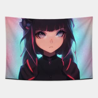 Kawaii Delights: Embrace the Unique Style and Pastel Colors of the Cute Anime Girl Otaku Tapestry