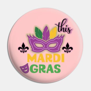 Mardi Gras Carnival Parade Pin