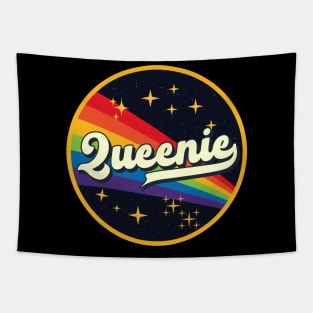Queenie // Rainbow In Space Vintage Style Tapestry