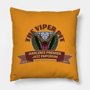 Viper Pit Jazz Emporium Pillow