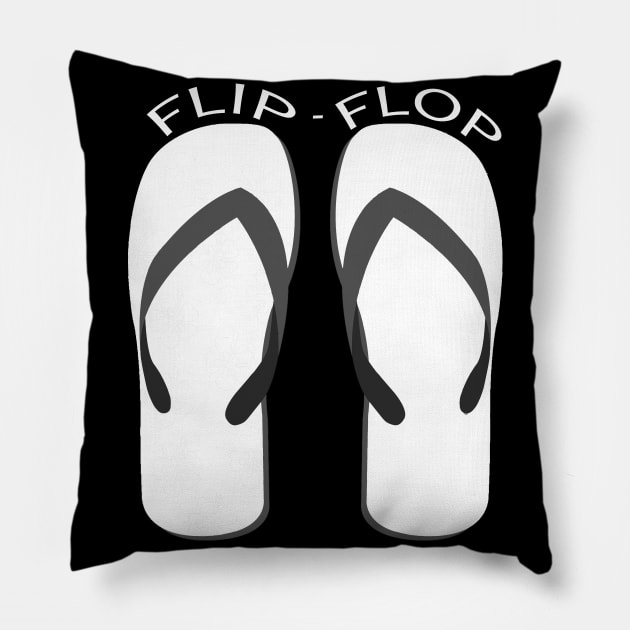 FLIP FLOP Pillow by nabilhaj