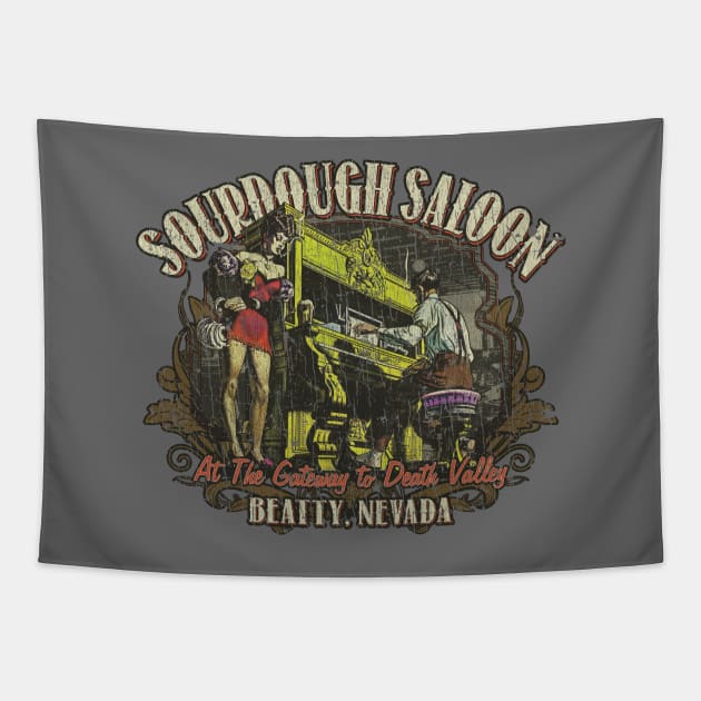 Sourdough Saloon Beatty 1905 Tapestry by JCD666