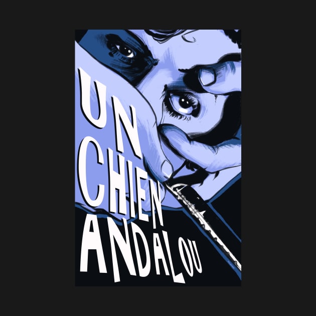 Un Chien Andalou Movie Art by PhilRayArt