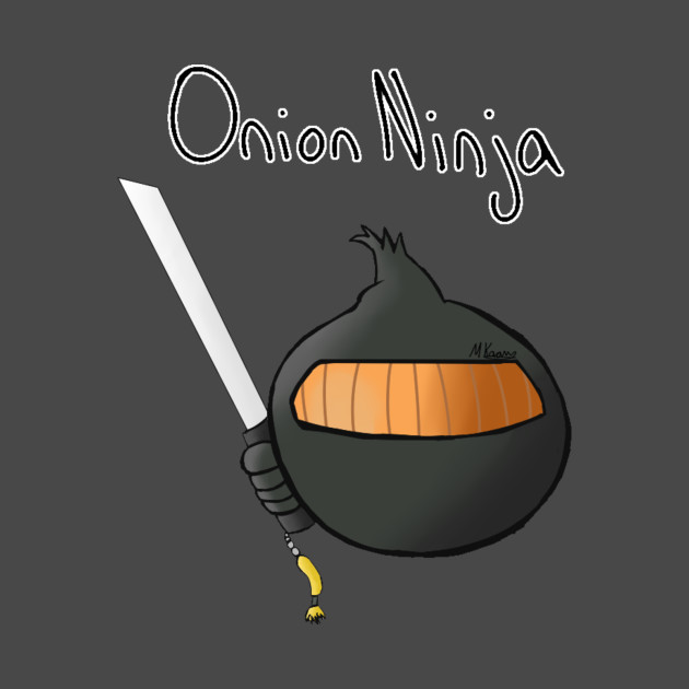 Onion Ninjas Joke TShirt TeePublic