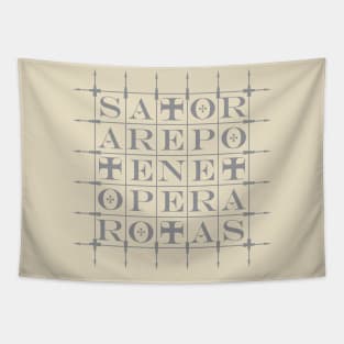 SATOR Square [GREY] Tapestry