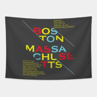 Boston Massachusetts Tapestry