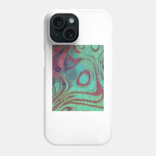 Swirling Dots Phone Case