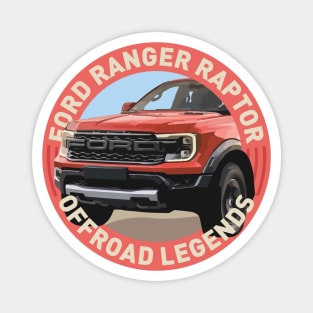 4x4 Offroad Legends: Ford Ranger Raptor Magnet